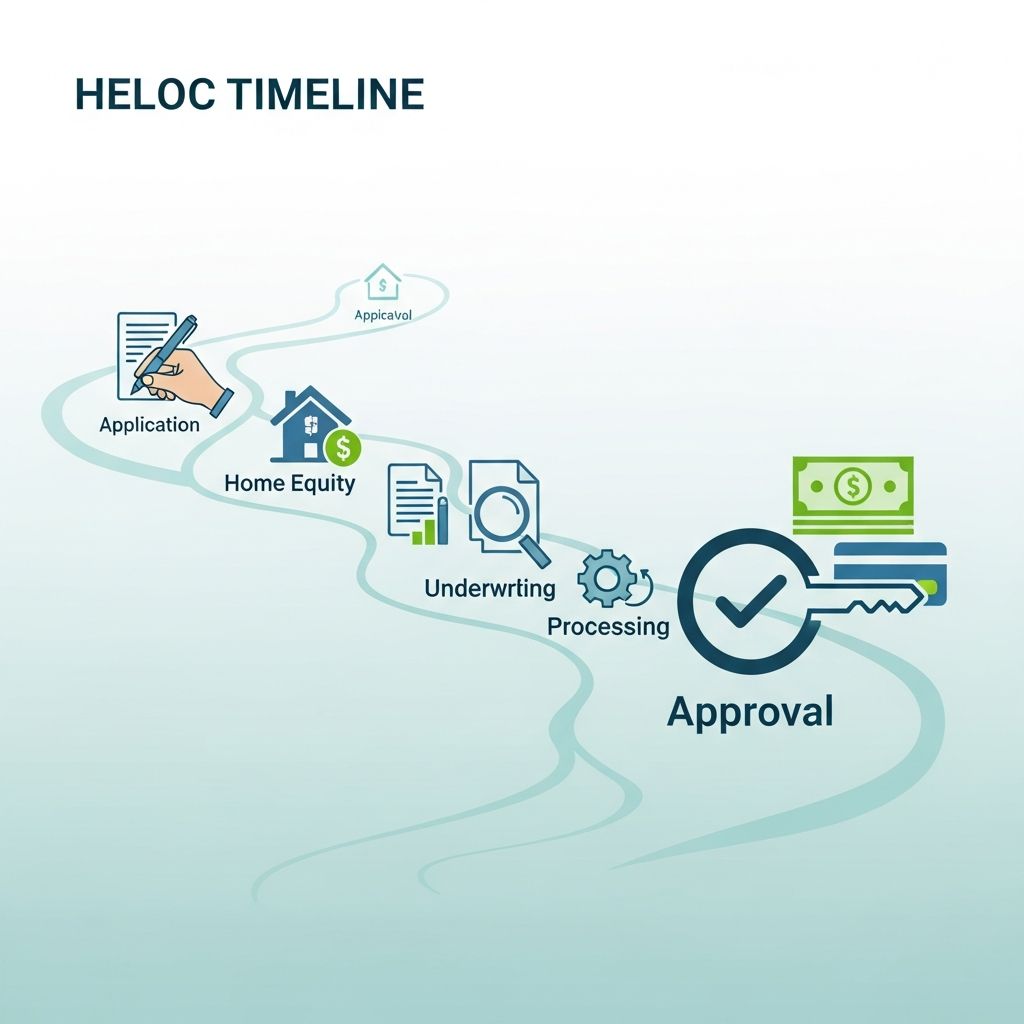 Discover the complete timeline for securing a HELOC, including key steps, requirements, and tips to expedite your home equity access.