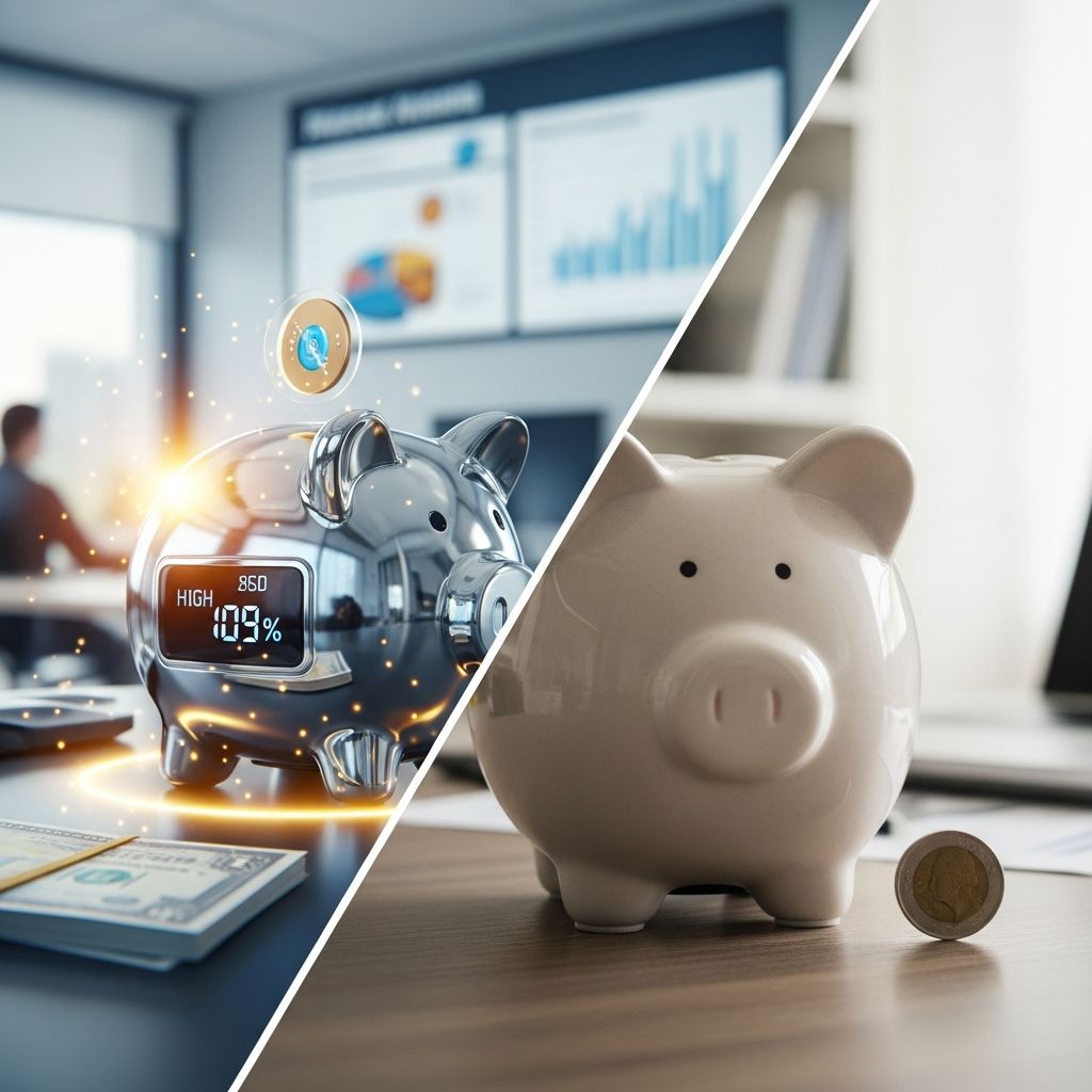 Discover why high-yield savings accounts outperform traditional ones with superior rates and growth potential for your emergency fund.