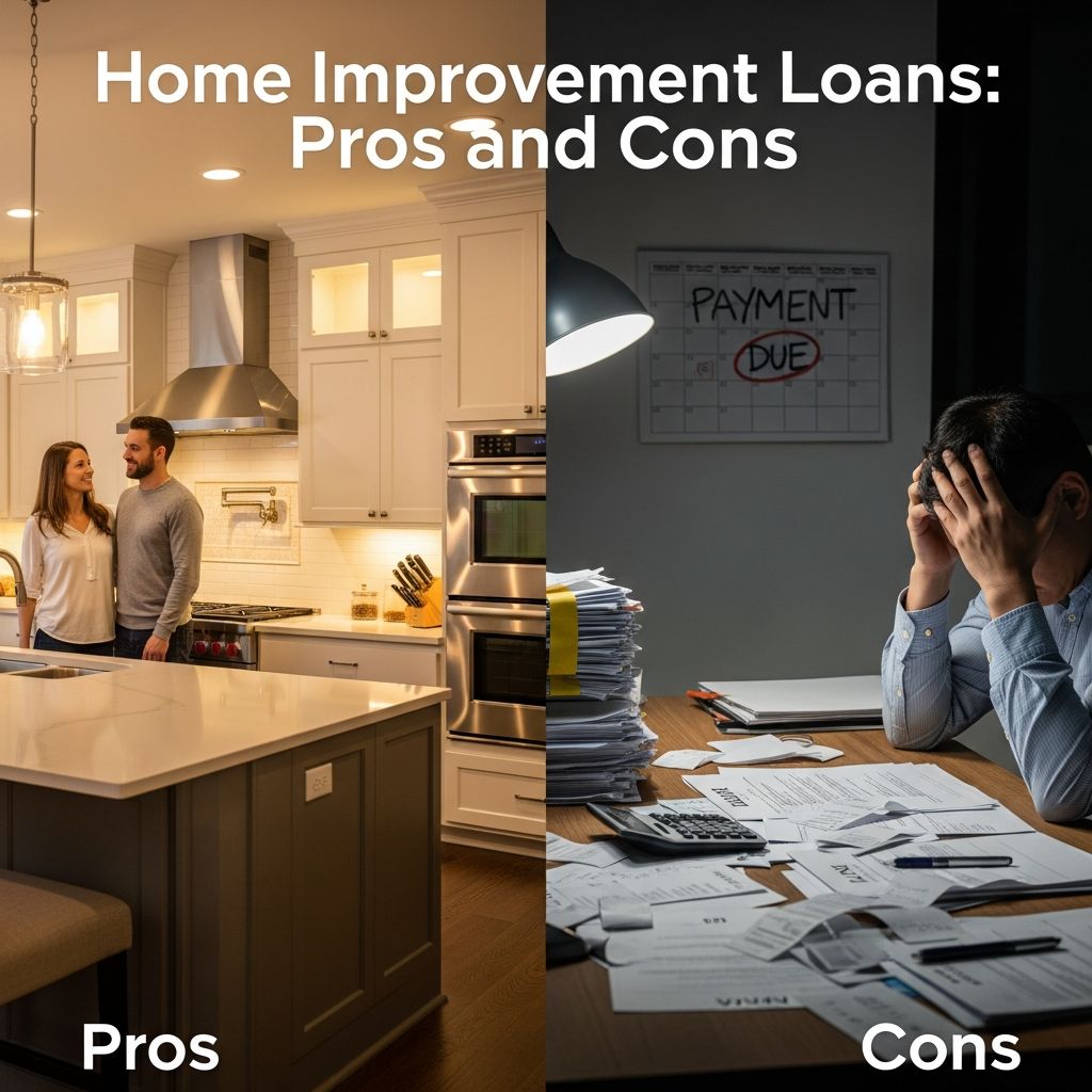 Explore the advantages and drawbacks of various home improvement loans to make informed financing choices for your next renovation project.