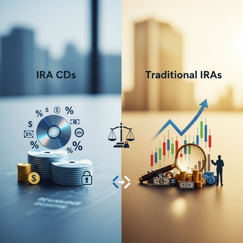 Discover how IRA CDs and traditional IRAs differ in risk, returns, taxes, and suitability for your retirement strategy to make informed savings choices.