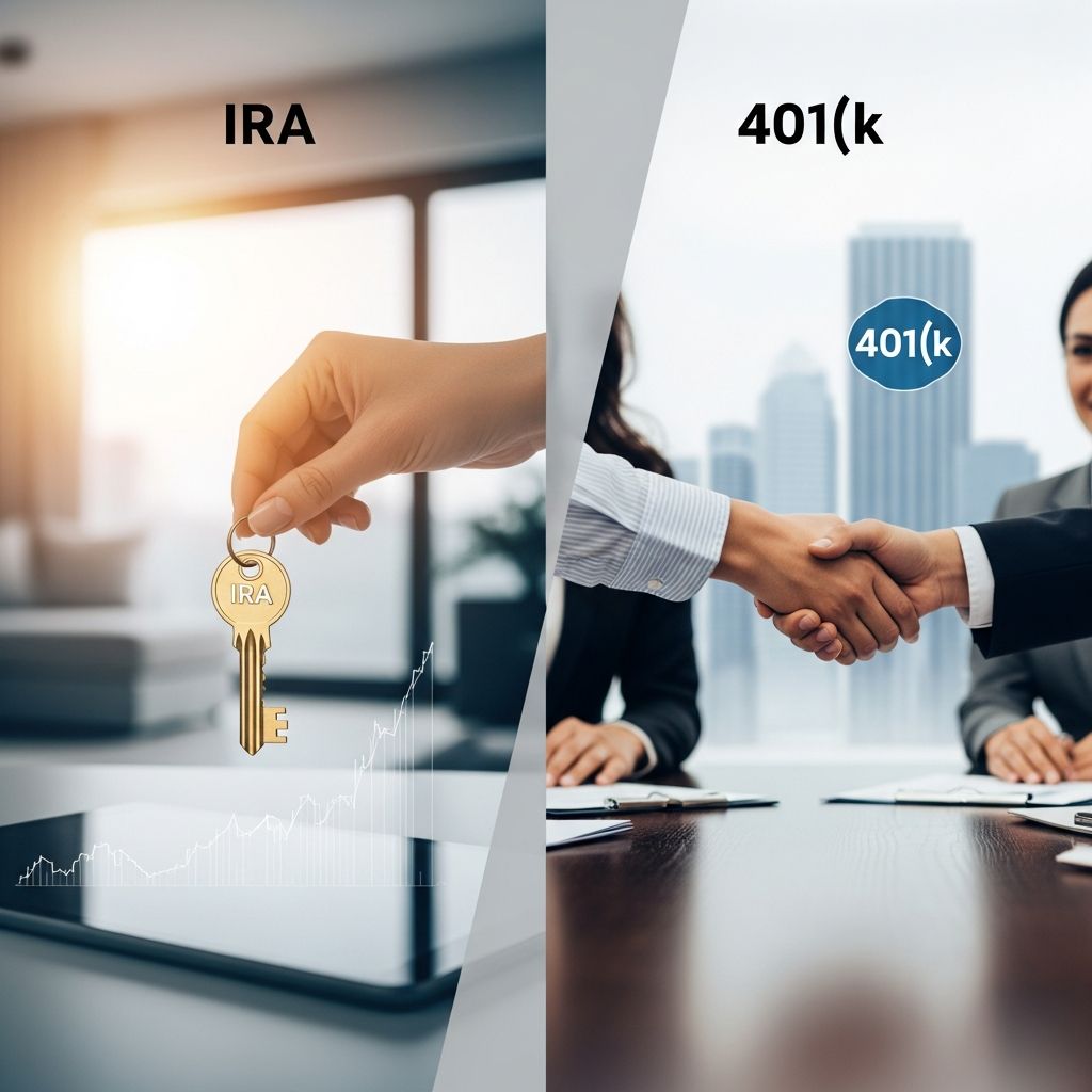 Discover how IRAs and 401(k)s differ in contributions, taxes, flexibility, and employer perks to optimize your retirement strategy.