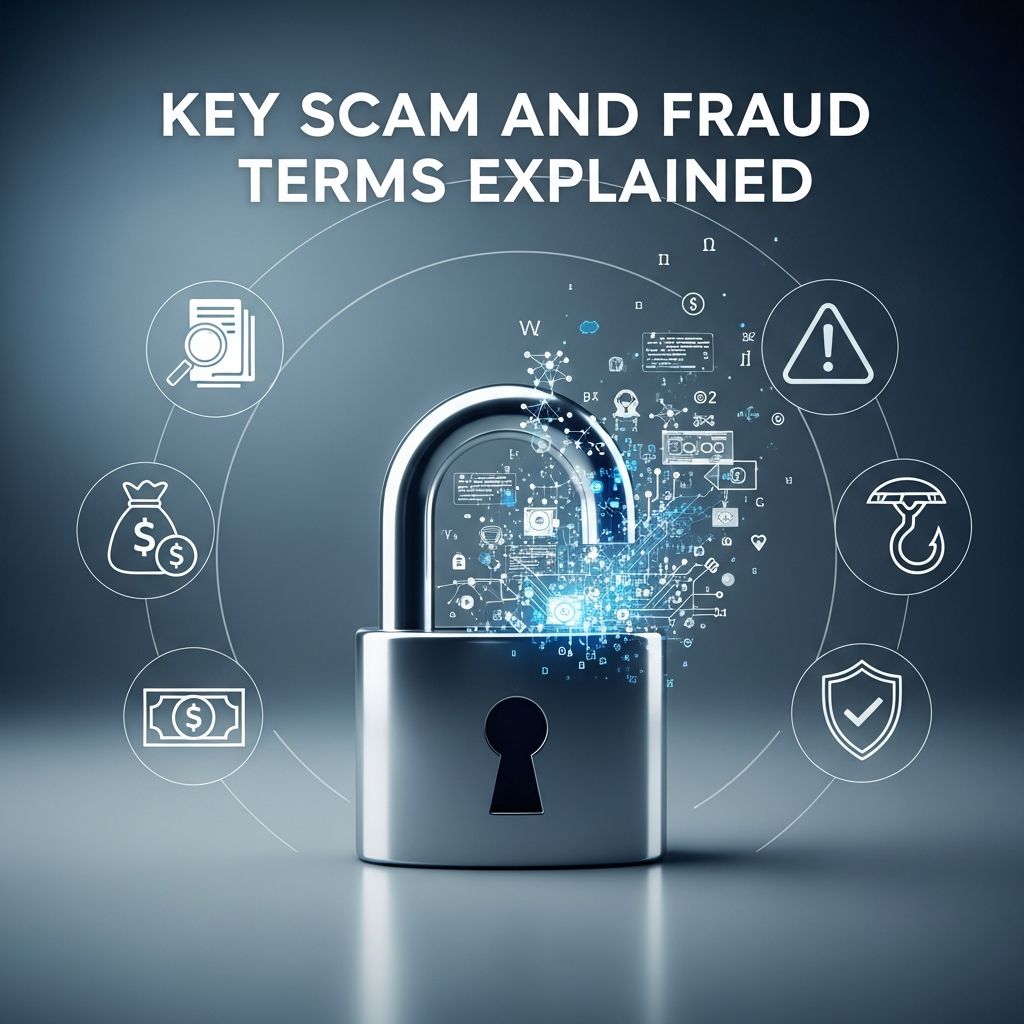 Master essential scam terminology to shield your finances from fraudsters' tricks and stay one step ahead in today's digital world.