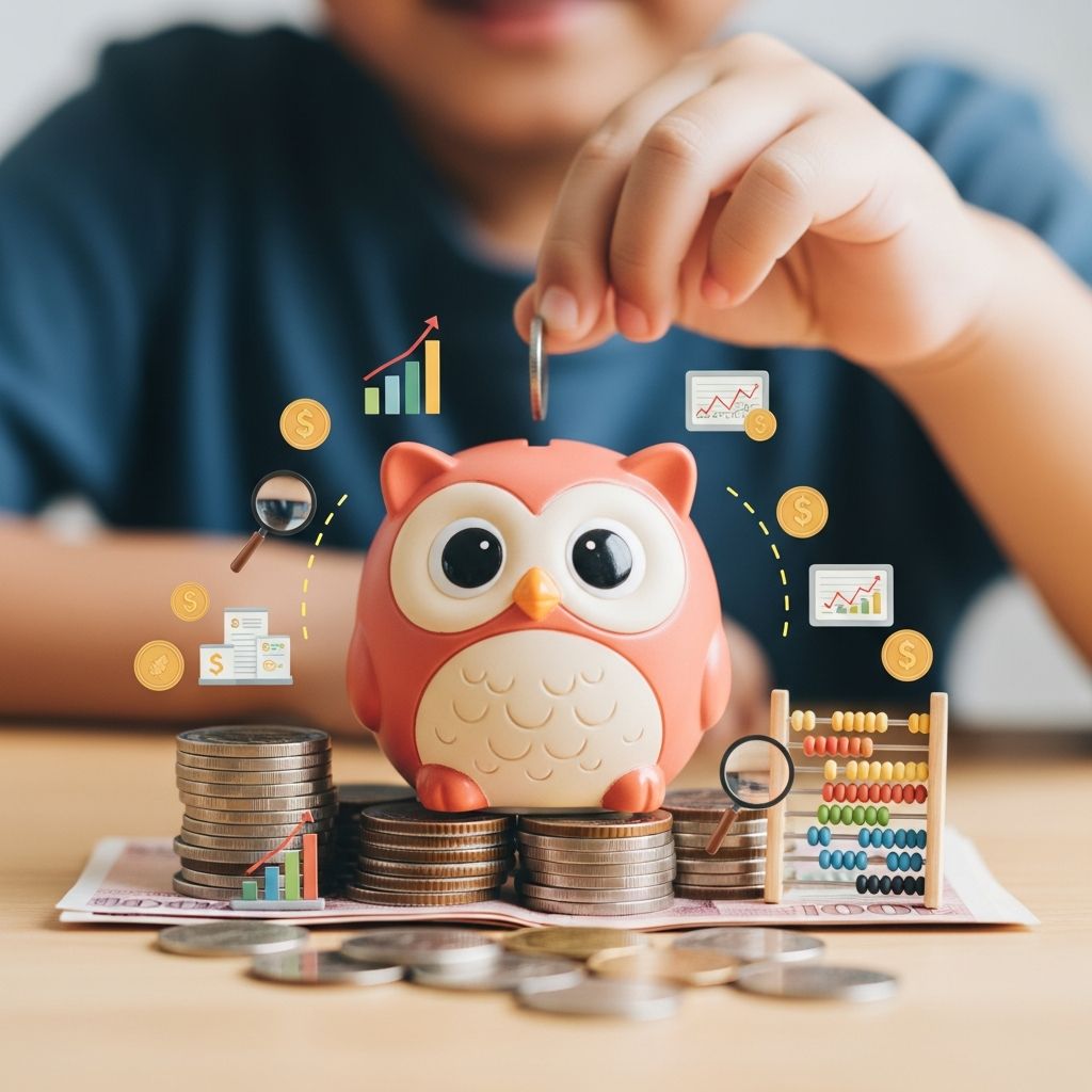 Unlock the power of early saving: Discover how kids savings accounts build financial skills, earn interest, and prepare children for a secure future with smart parental tools.