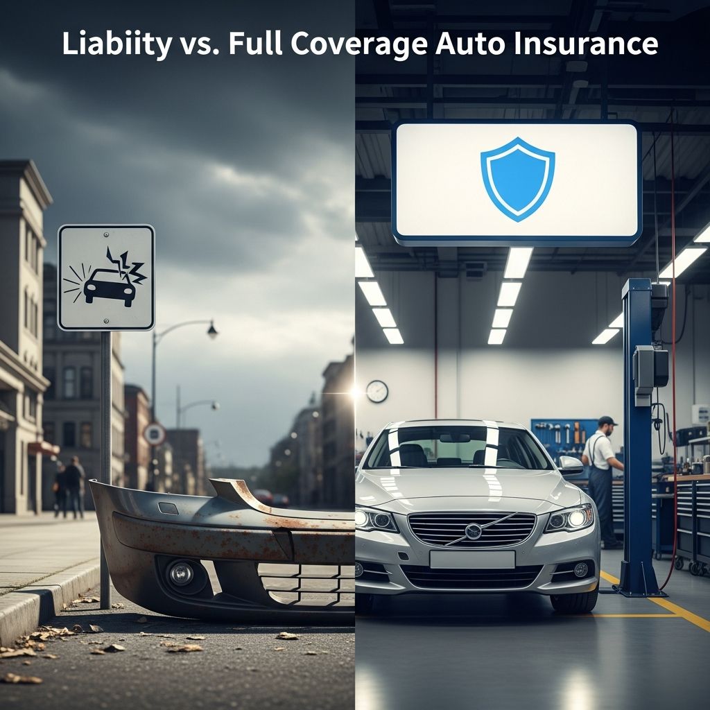 Discover the differences between liability and full coverage car insurance to choose the best protection for your vehicle and finances.