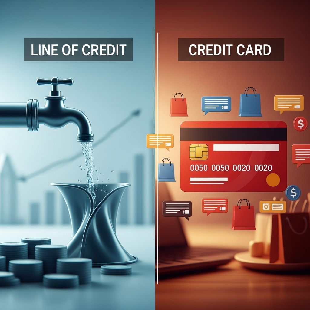 Discover how personal lines of credit stack up against credit cards for borrowing, rates, rewards, and smart financial choices.