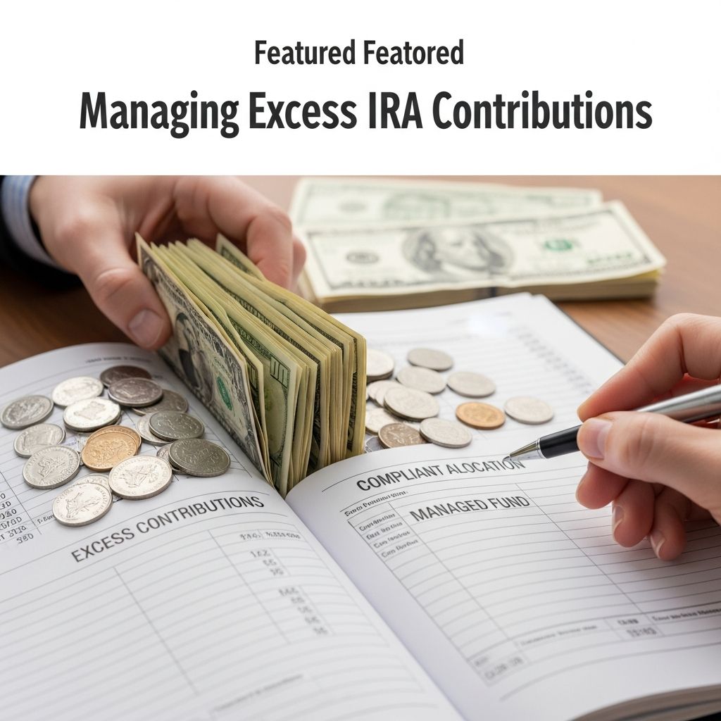 Learn how to handle and correct IRA overcontribution mistakes