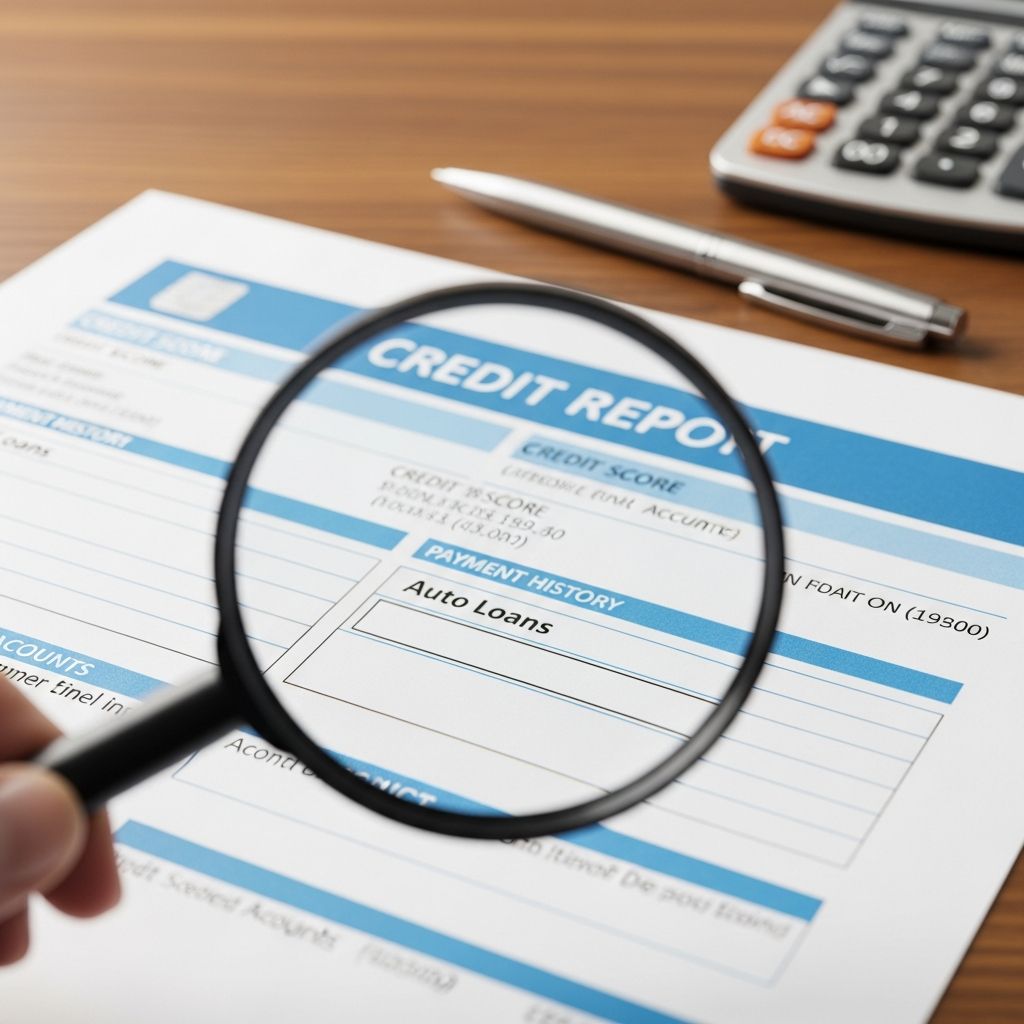 Discover why your car loan might not appear on your credit report and steps to ensure accurate reporting for better financial health.