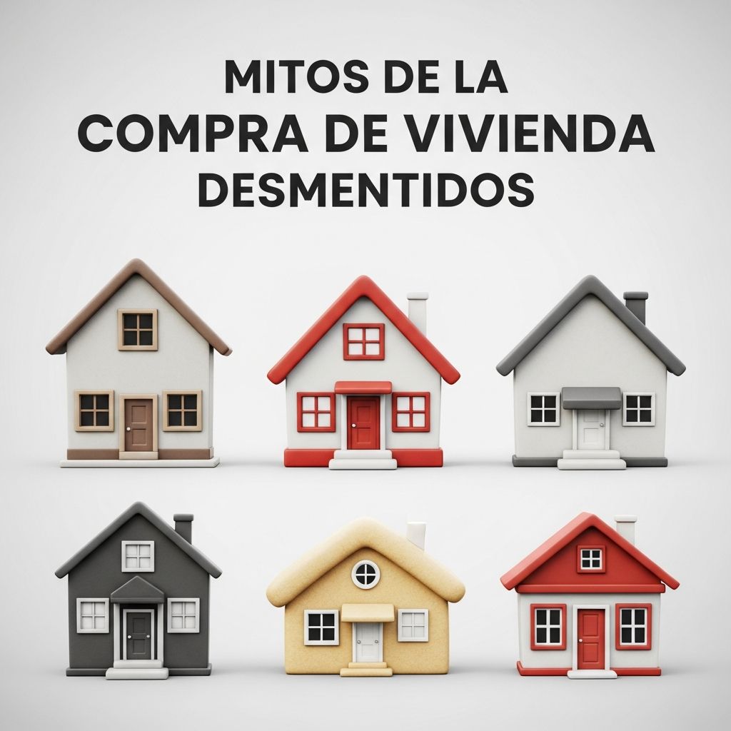 Descubre la verdad detrás de las creencias populares sobre comprar casa y toma decisiones informadas en el mercado inmobiliario español.
