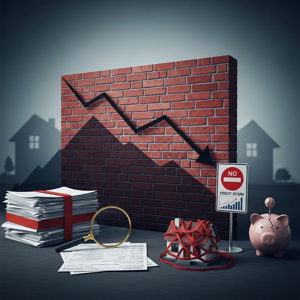 Discover the key financial hurdles that block mortgage approval and learn actionable steps to overcome them for homeownership success.