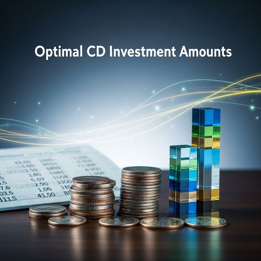 Discover how much to invest in CDs for maximum returns, balancing liquidity needs, risk tolerance, and current market rates in 2026.
