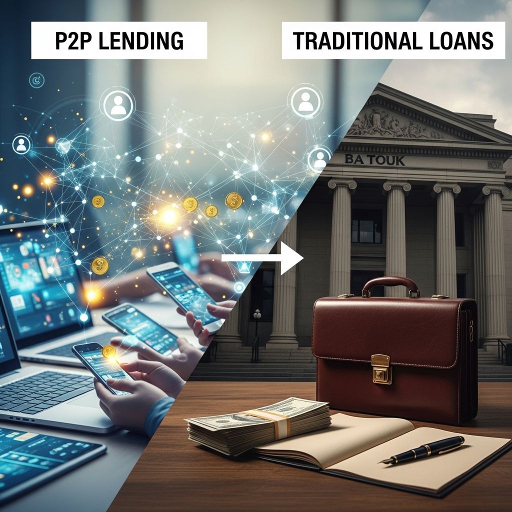 Discover how peer-to-peer lending stacks up against conventional bank loans in speed, costs, accessibility, and risks for borrowers and investors.