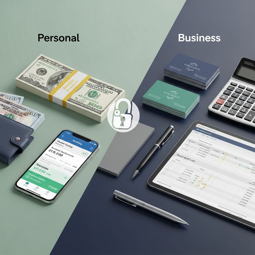 Understand when you can mix finances and why separation matters for your business.