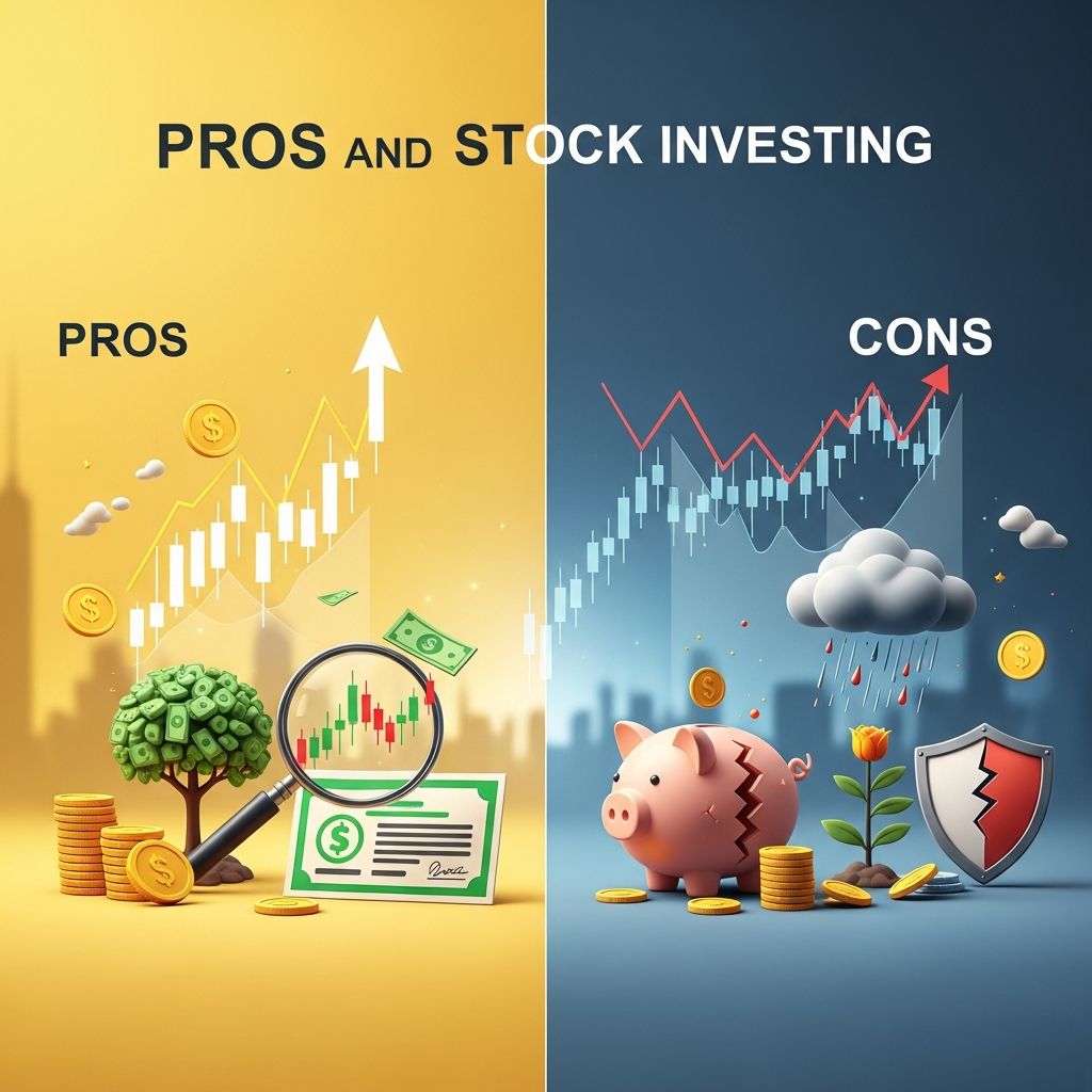 Explore the advantages and drawbacks of buying stocks to make informed investment choices for your financial future.
