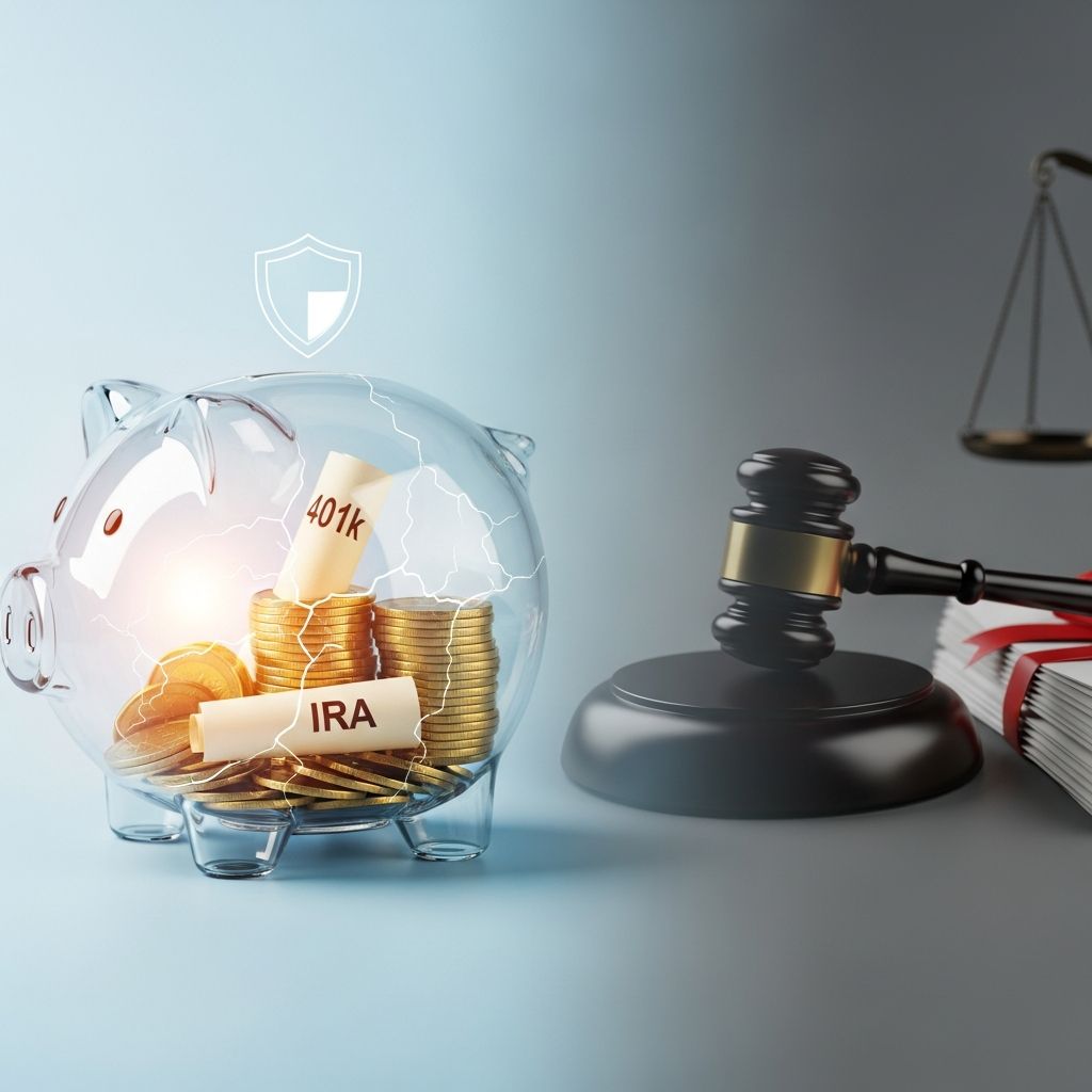 Discover how federal and state laws shield your 401(k)s, IRAs, and pensions from creditors during bankruptcy filings.