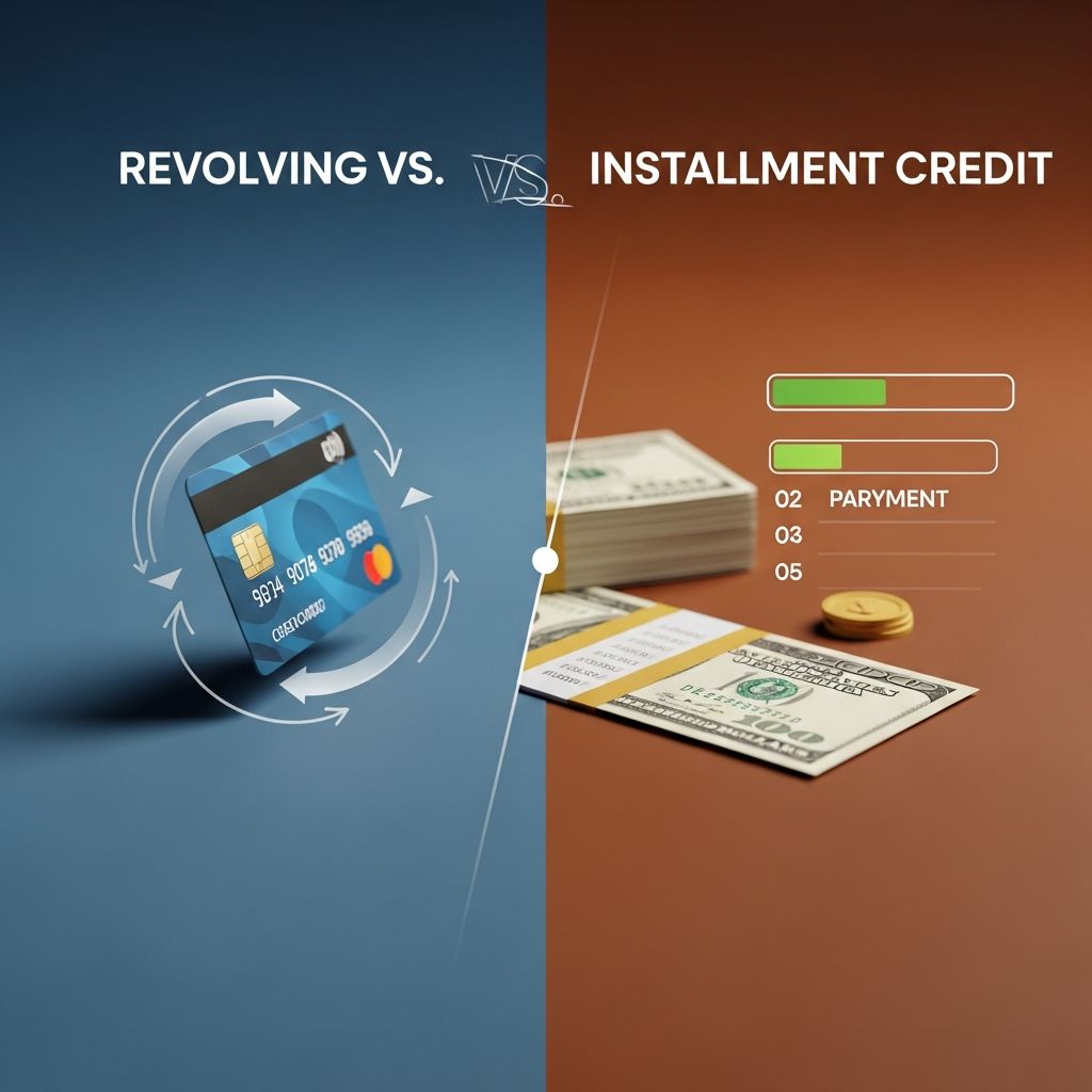Discover the key differences between revolving and installment credit to make smarter borrowing choices for your financial needs.