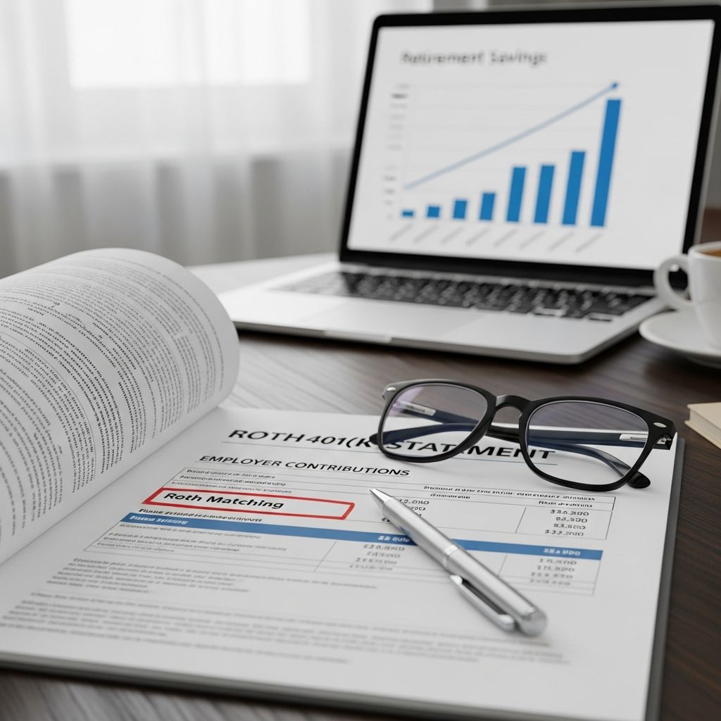 Unlock tax-free growth potential with new Roth 401(k) matching rules from SECURE 2.0—choose pre-tax or after-tax employer contributions.