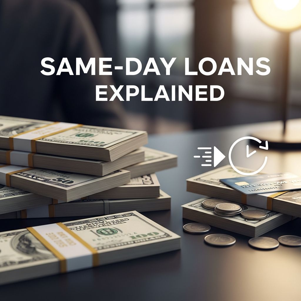 Discover how same-day loans provide rapid cash access, their operational mechanics, eligibility criteria, and strategies to avoid costly pitfalls.