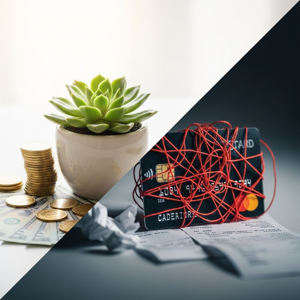 Discover whether dipping into savings to clear credit card balances is wise, balancing emergency funds against high-interest debt for lasting financial health.