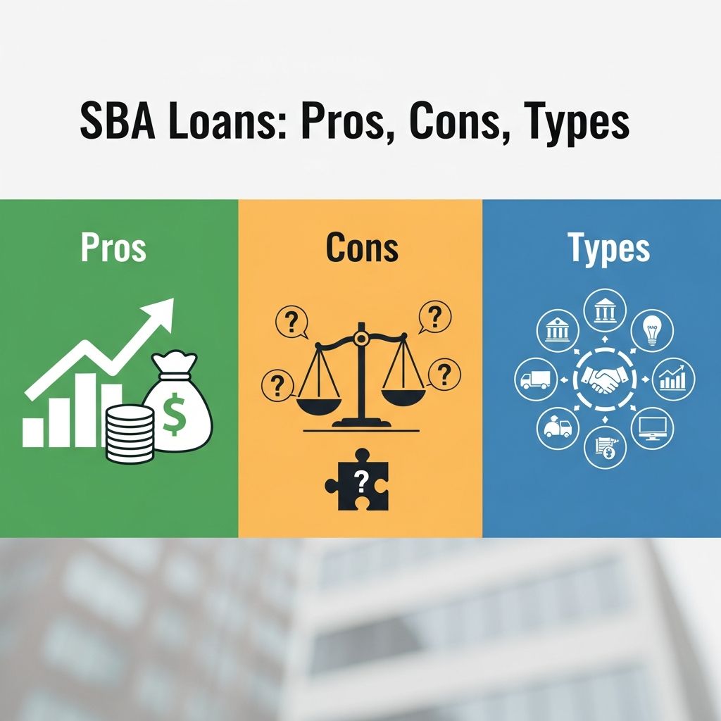 Discover the advantages and drawbacks of SBA loans, explore key types, and learn how they can fuel your business growth effectively.