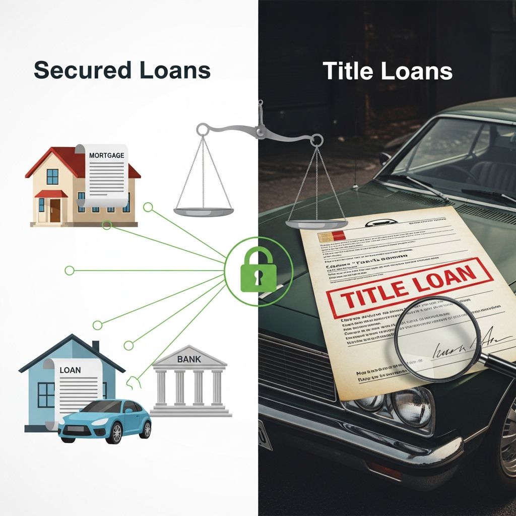 Discover key differences between secured loans and title loans to make informed borrowing decisions without risking your assets.