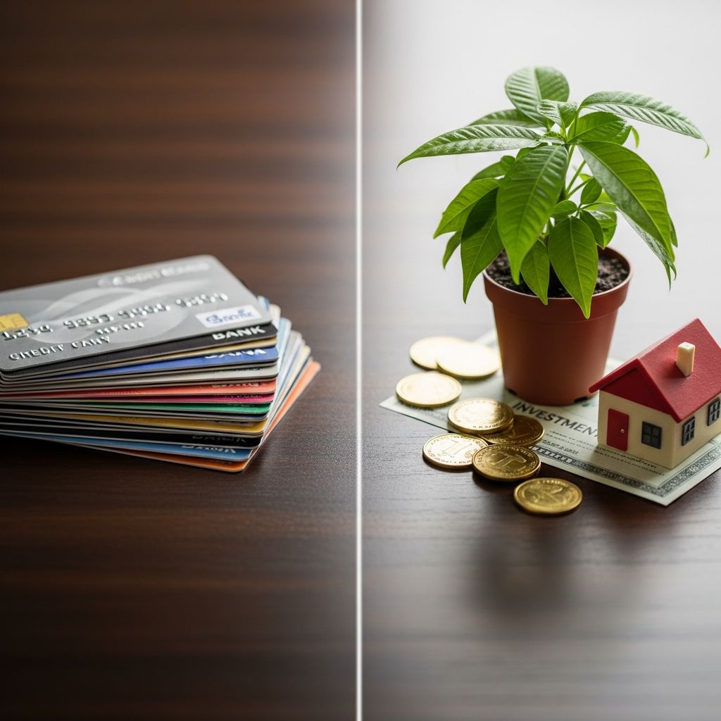 Discover if liquidating your portfolio to eliminate high-interest credit card balances is a wise financial move or a risky shortcut.