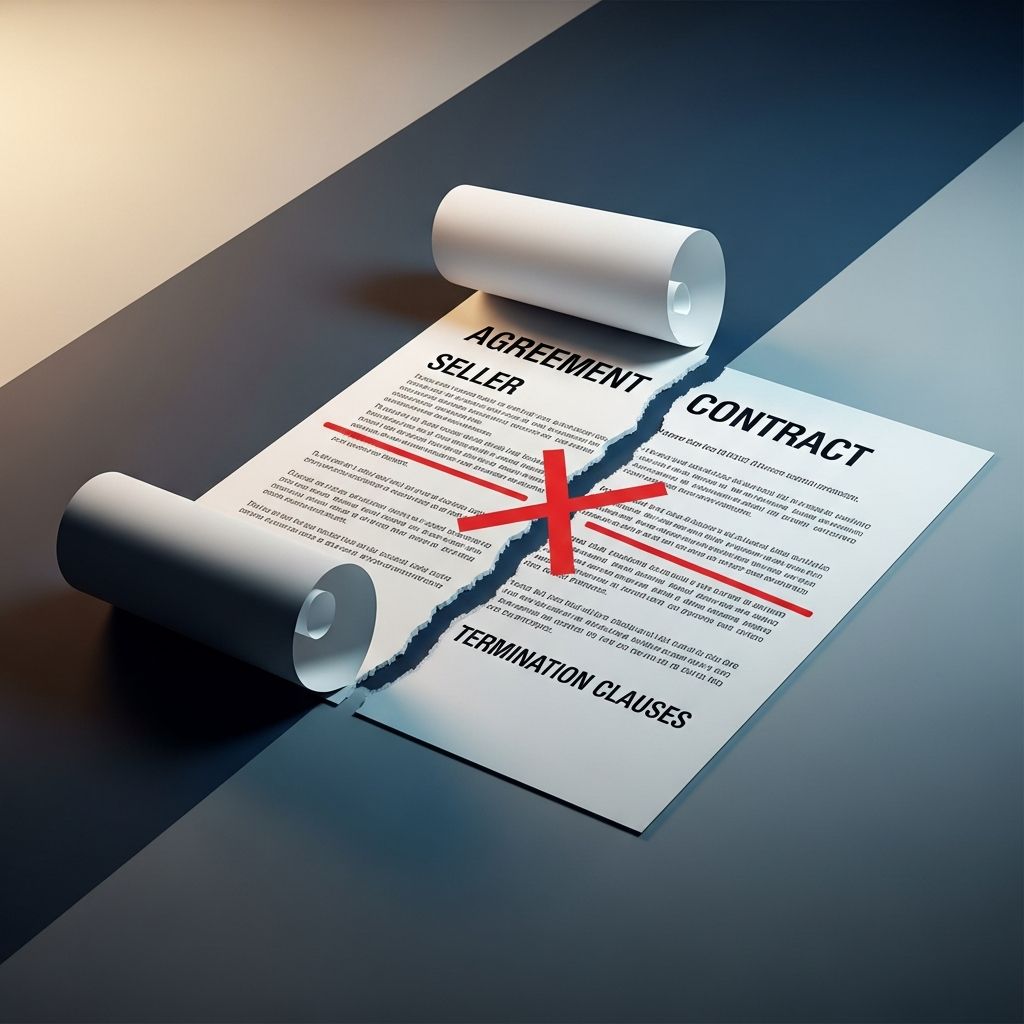 Know when sellers can legally exit purchase agreements and what happens next.