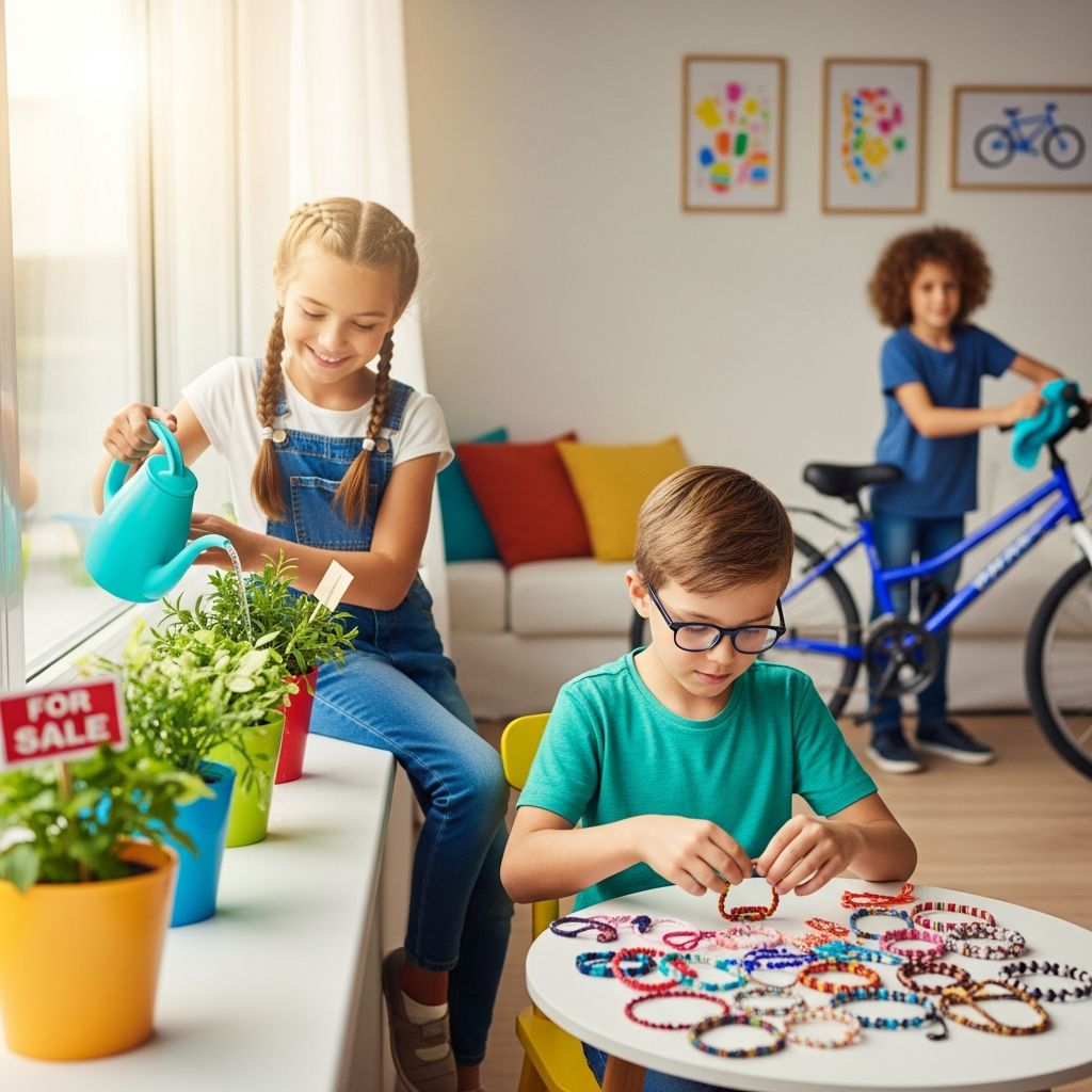 Discover age-appropriate, legal strategies for children and teens to build financial independence through fun, safe gigs and entrepreneurial ventures.