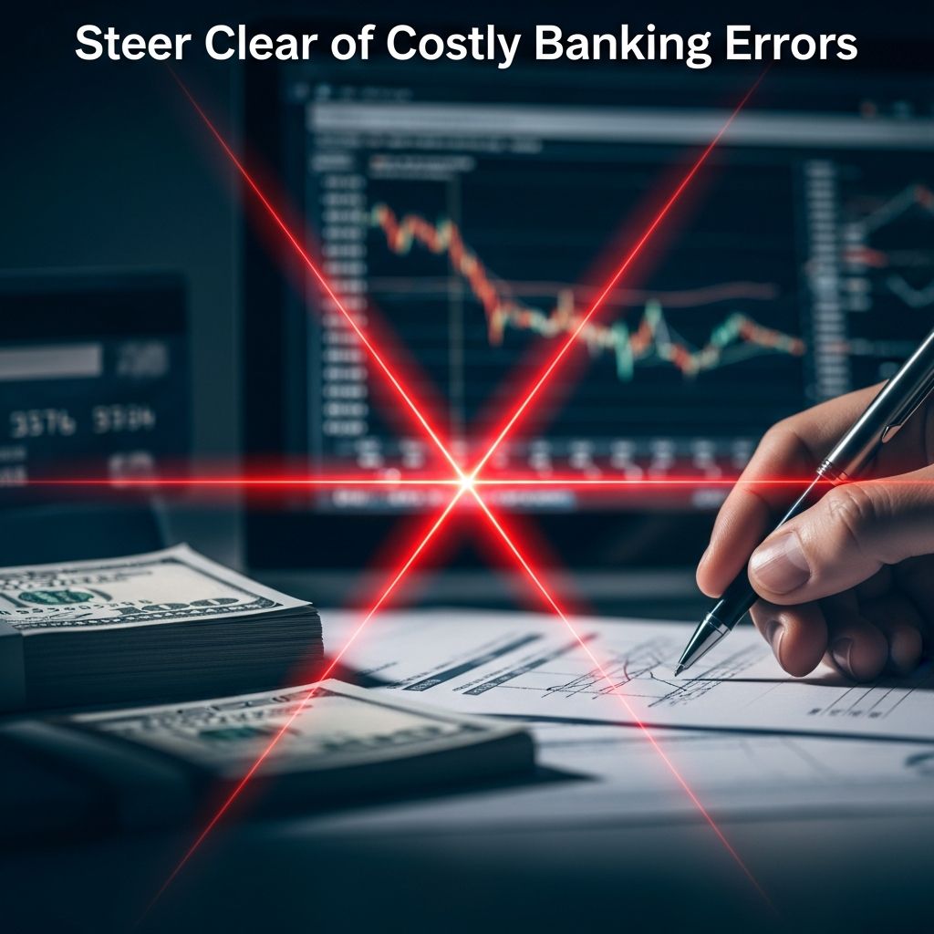 Discover essential strategies to dodge common banking pitfalls that drain your savings and harm your financial future.