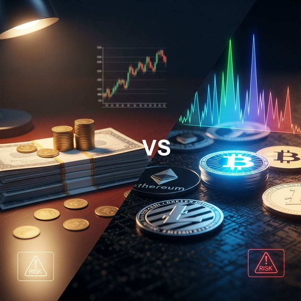 Discover which investment—stocks or cryptocurrency—carries lower risk and why, with insights into volatility, regulation, and long-term strategies.