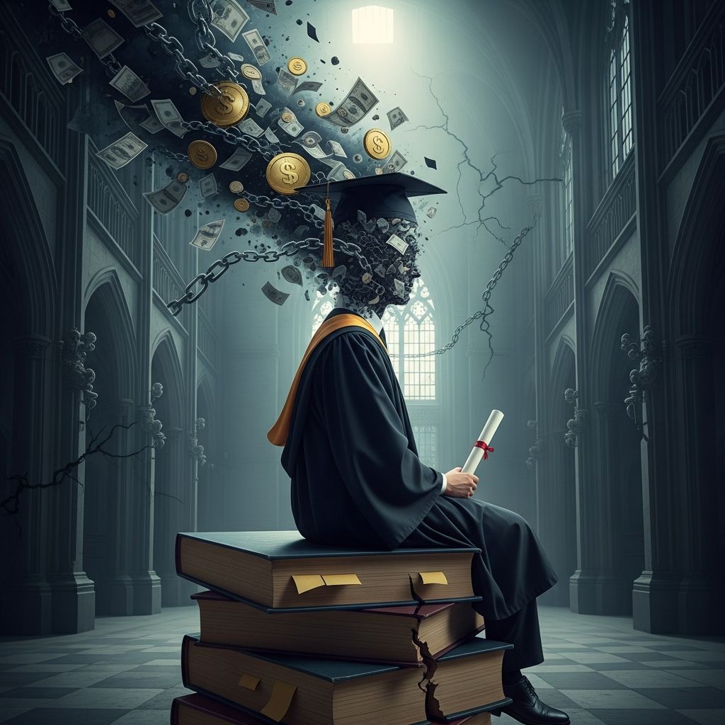 Explore the escalating student loan debt landscape in 2026, from national totals to state variations and repayment struggles.