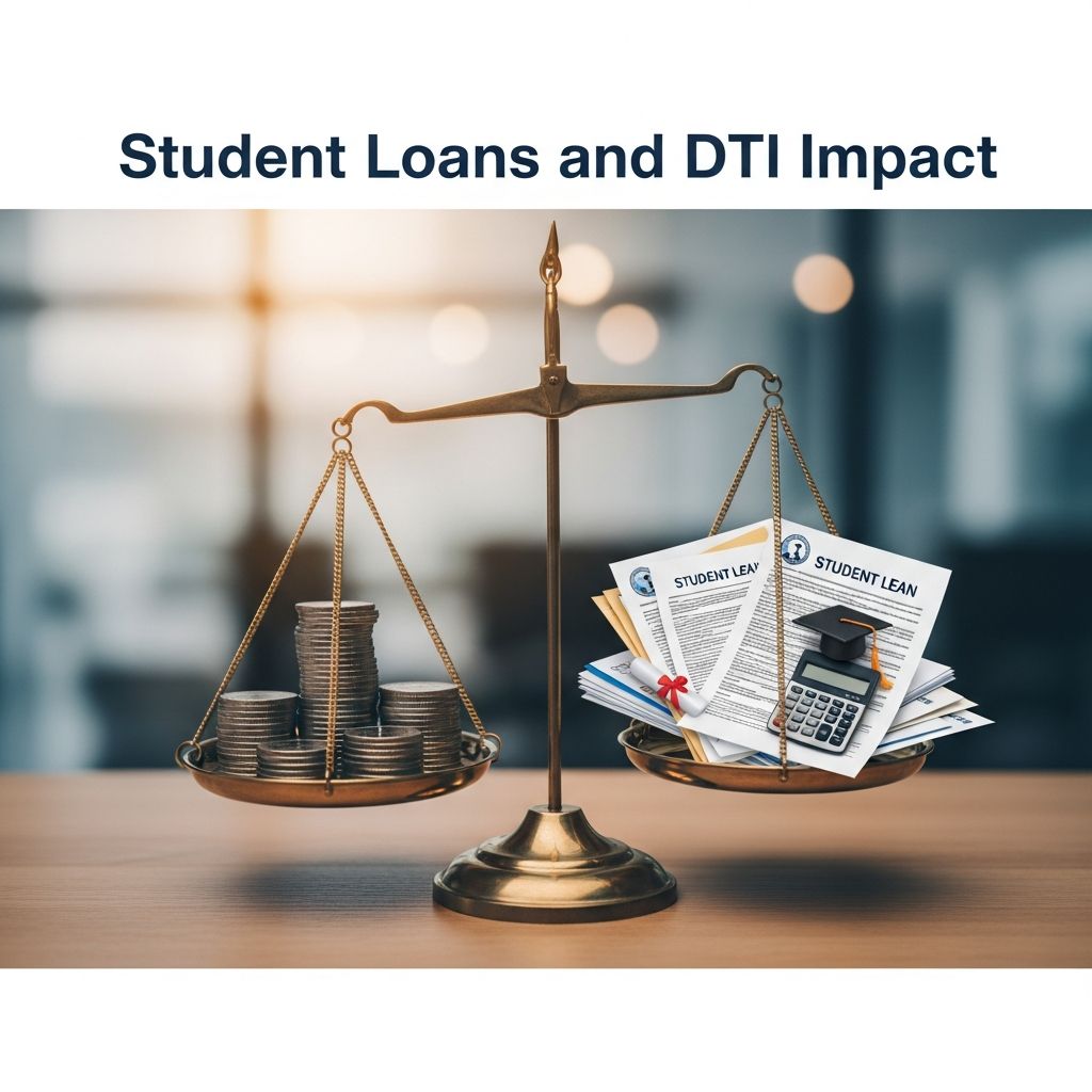 Discover how student loans influence your debt-to-income ratio and strategies to manage it for better financial opportunities.