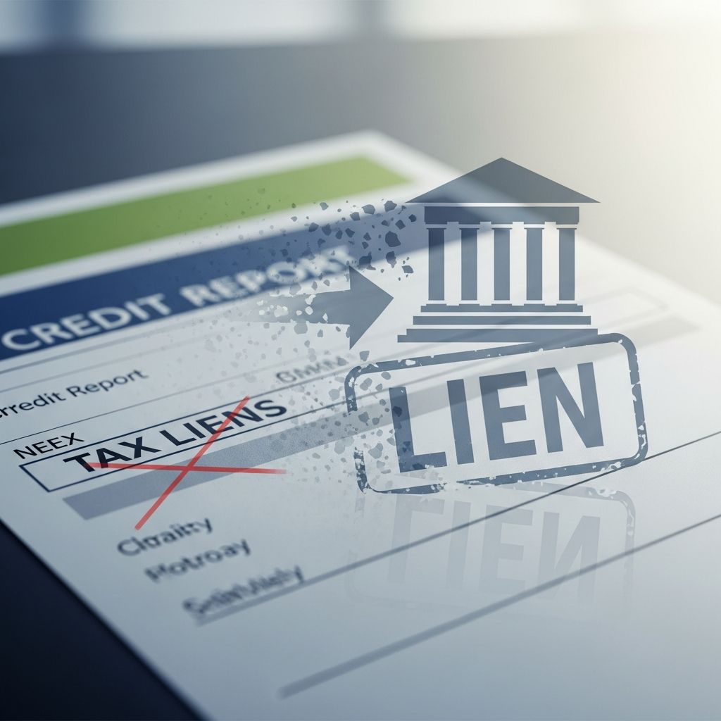 Discover why tax liens vanished from credit reports in 2018 and how they still pose risks to your financial future through public records.