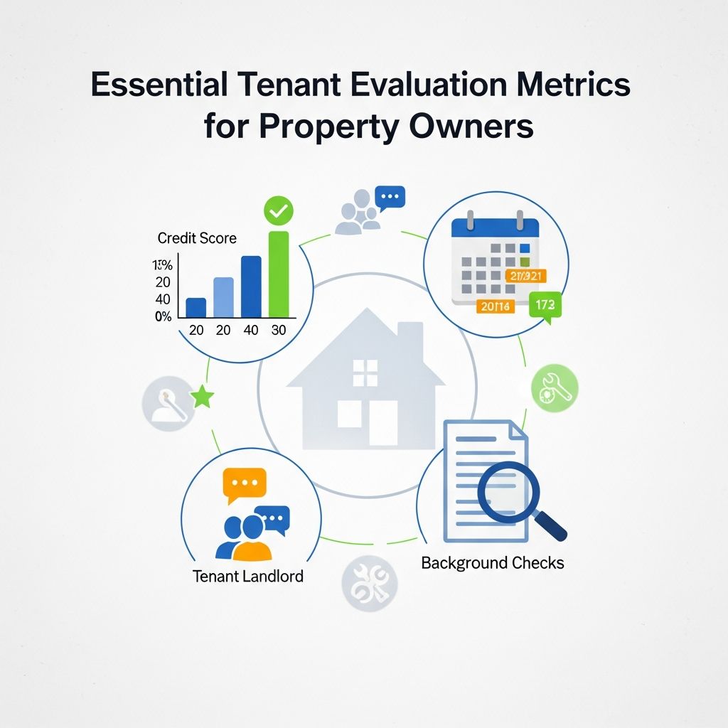 Essential Tenant Evaluation Metrics for Property Owners Master the critical assessment techniques every landlord needs to identify quality renters and protect rental investments.