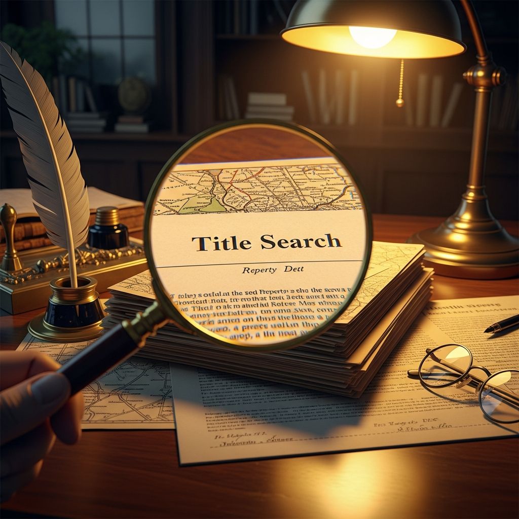 Discover the vital role of title searches in securing clear property ownership and avoiding hidden risks in real estate deals.