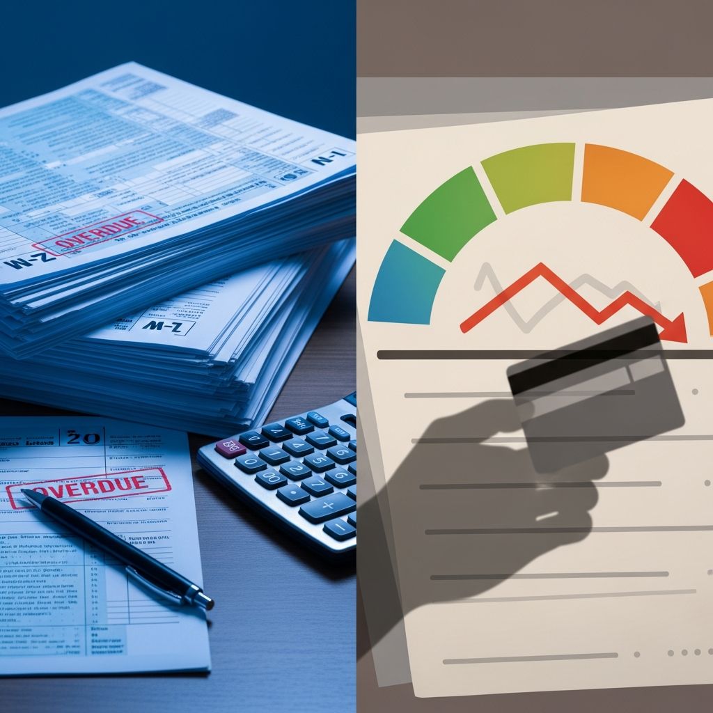 Discover how skipping tax payments can indirectly damage your credit profile through liens, levies, and financial strain.