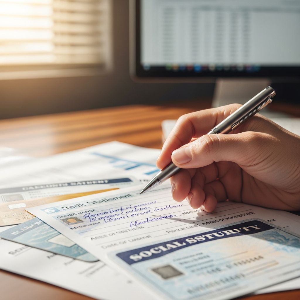 Essential guide to updating your financial accounts and legal documents when changing your name.