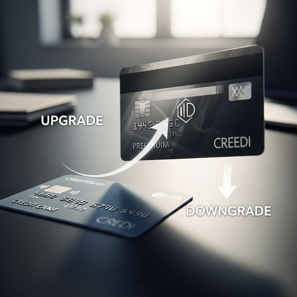 Upgrade or Downgrade Your Credit Card? Discover smart strategies to adjust your credit card for better rewards, lower fees, and credit health without starting over.