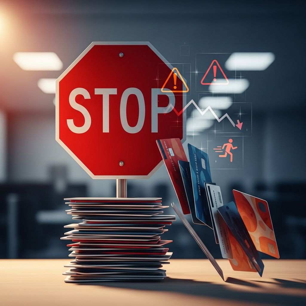 Discover critical indicators that signal it's not the right time to apply for a new credit card and protect your financial future.