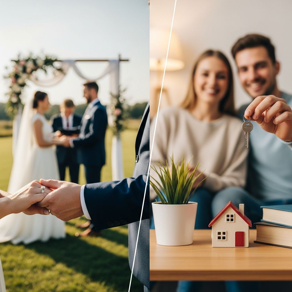 Couples face tough choices between dream weddings and homeownership amid rising costs—explore smart strategies to prioritize and achieve both.