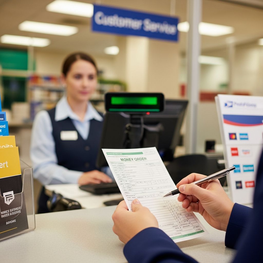 Discover convenient locations to purchase secure money orders for safe payments without a bank account.