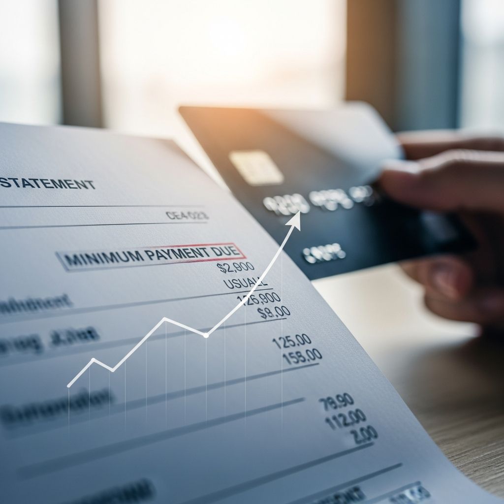 Discover the key triggers behind rising credit card minimum payments and smart tactics to regain control over your debt.