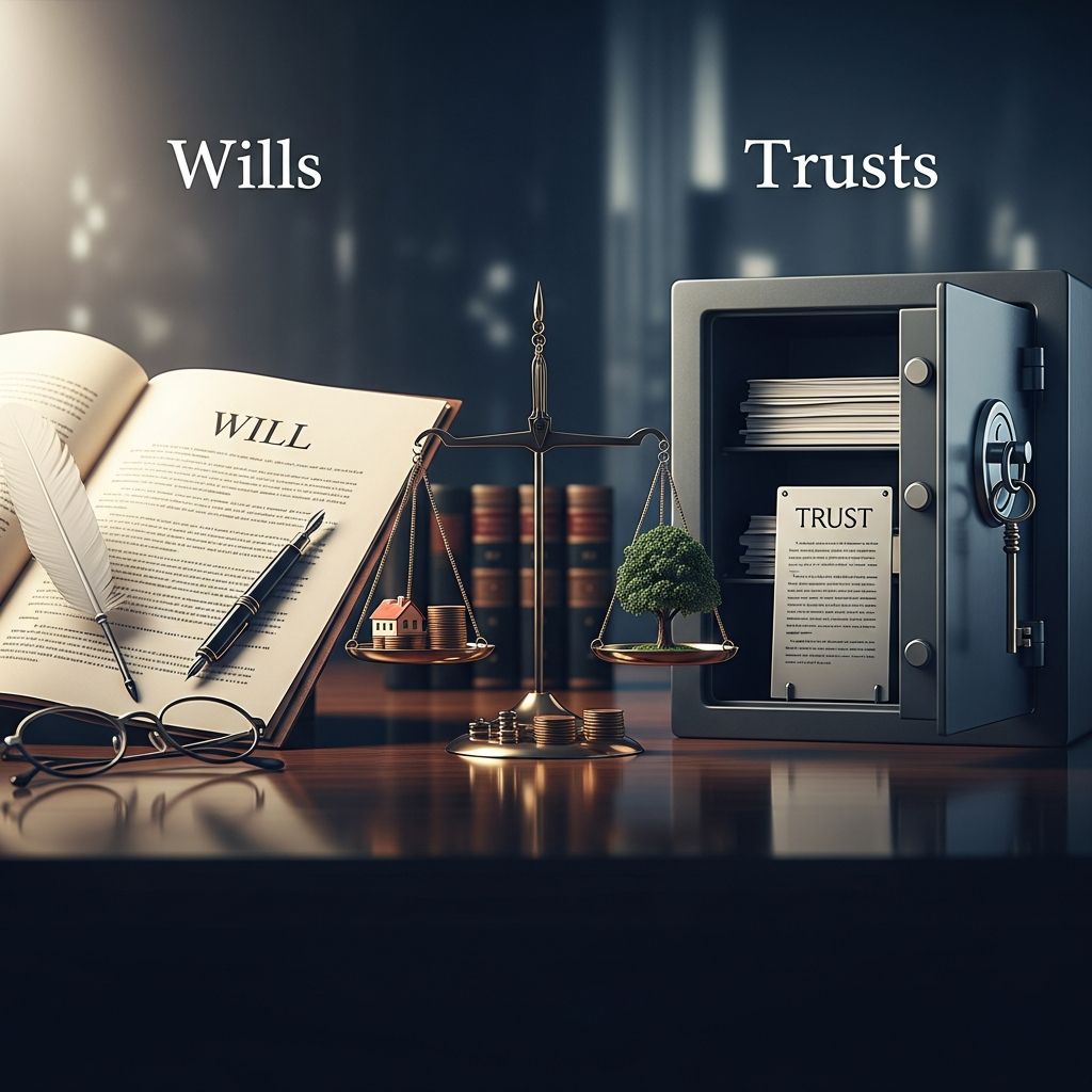 Understand the key differences between wills and trusts to make informed estate planning decisions.